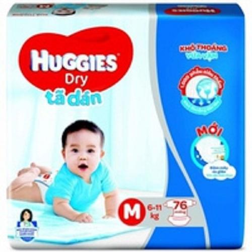 TÃ DÁN HUGGIES M76 CHO BÉ 5-10KG