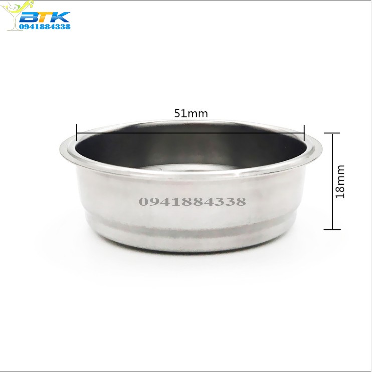 Filter 51mm - Giỏ Lọc Đơn Đôi 51mm - Basket 51mm