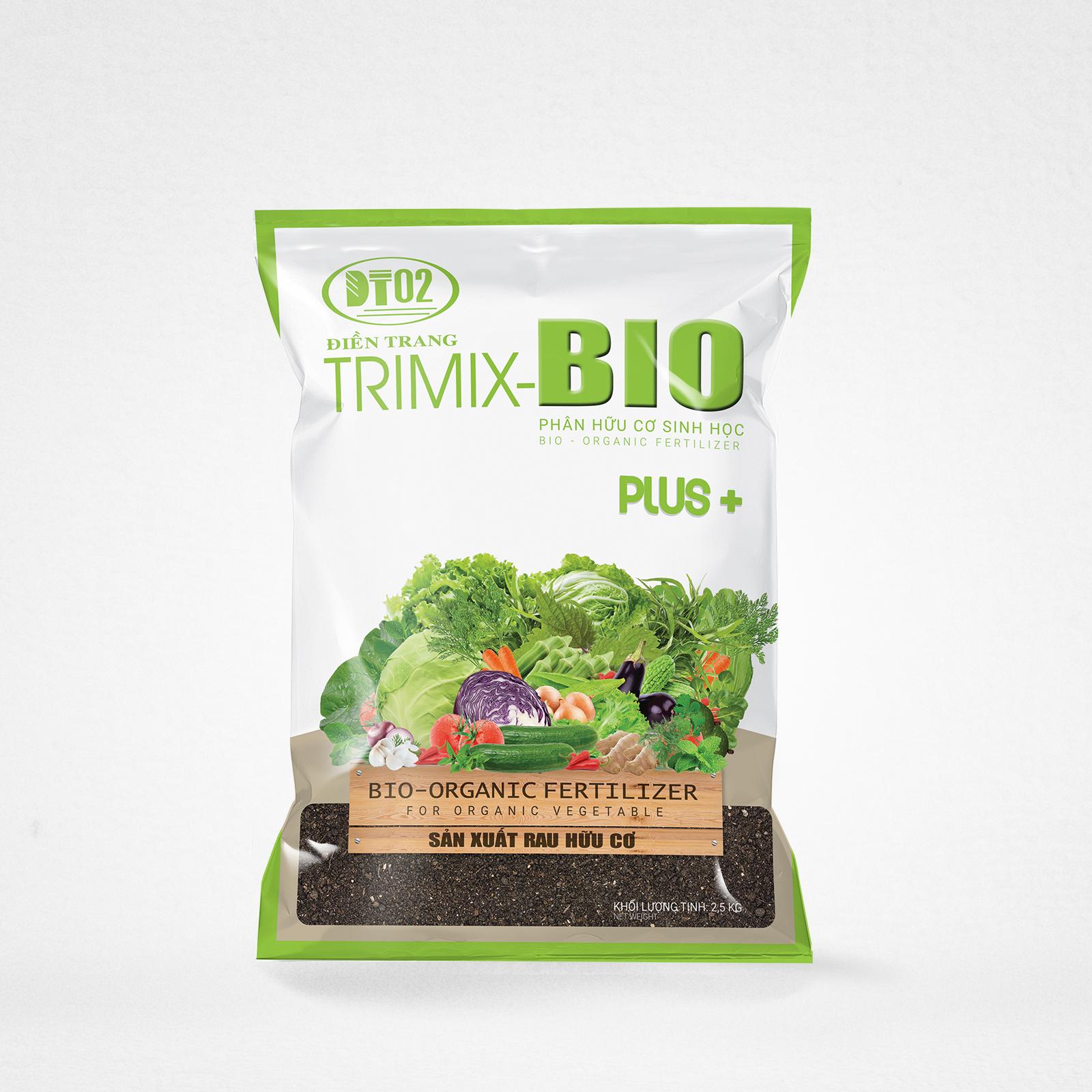 Phân bón cho RAU - Điền Trang TRIMIX-BIO 2,5 Kg