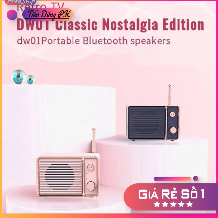 [Nhập RS0822 giảm 30k cho đơn 99k]Loa Bluetooth DW01 - Nhỏ Gọn- Âm Thanh Hay