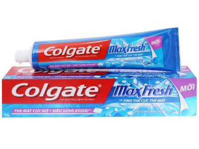 [HCM]Kem đánh răng Colgate maxfresh 180gr