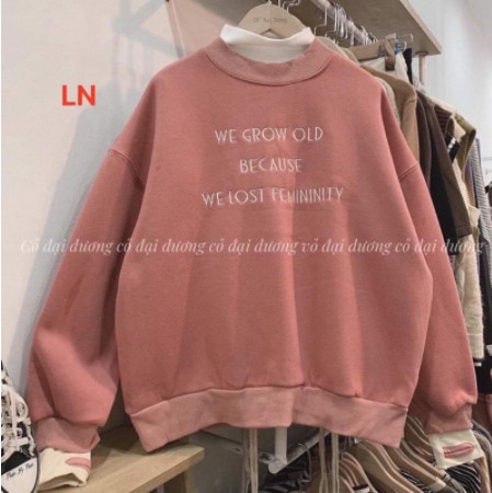 Áo nỉ bo we grow ln11