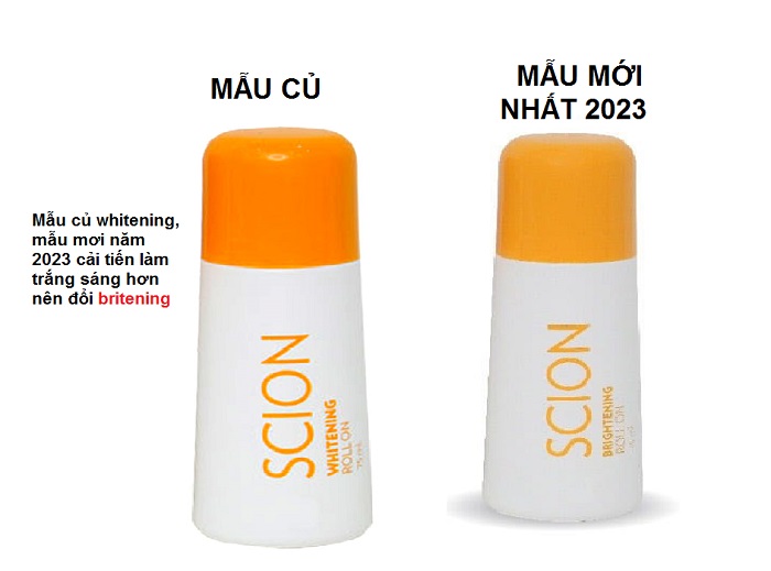 LĂN KHỬ MÙI SCION BRIGHTENING ROLL ON 75 ML