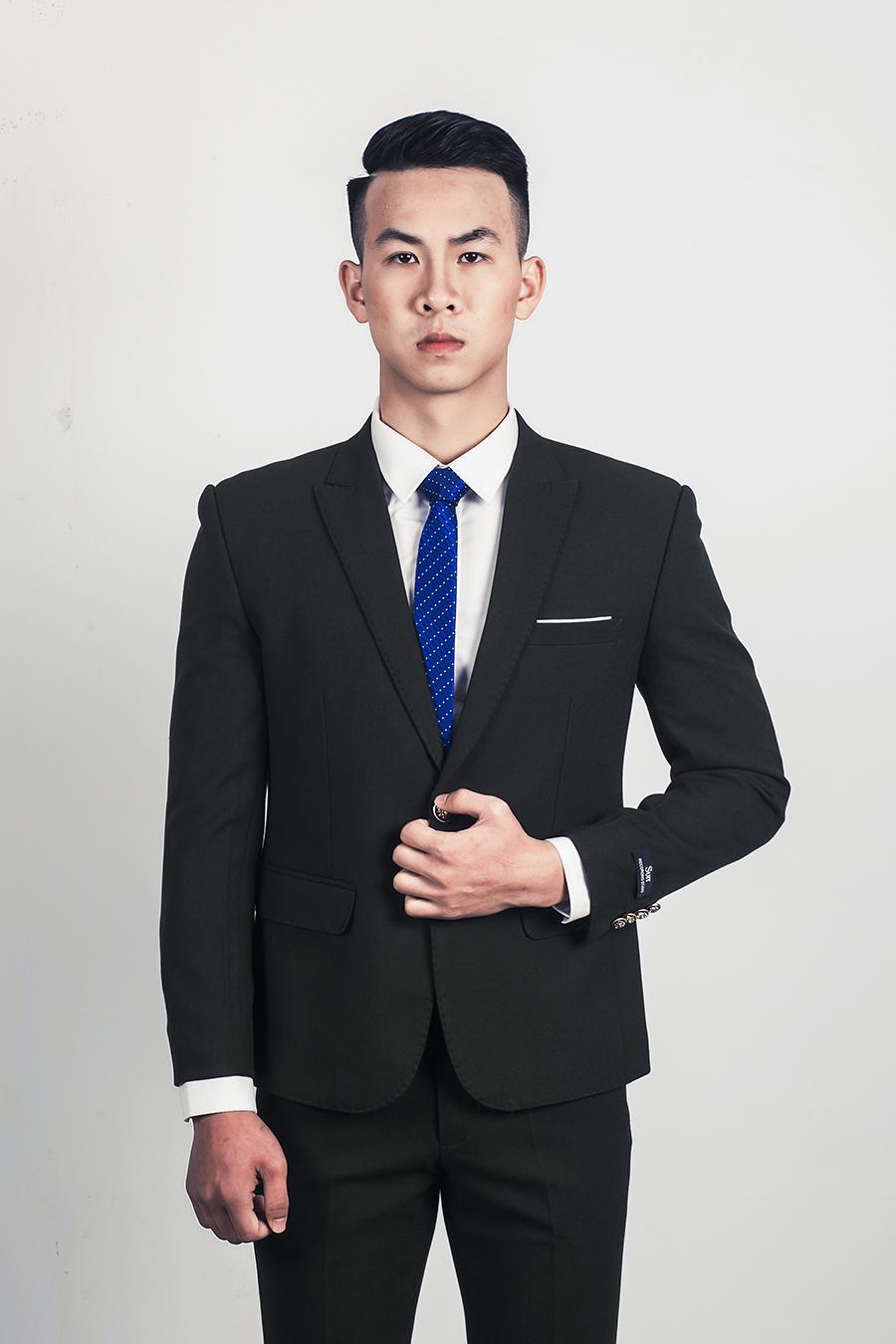 BỘ VEST NAM MÀU ĐEN