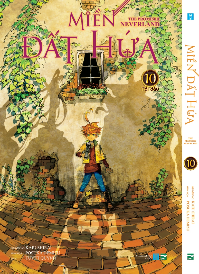 Fahasa - Miền Đất Hứa - The Promised Neverland - Tập 10 - Phiên Bản Bìa Trắng (White Ver)