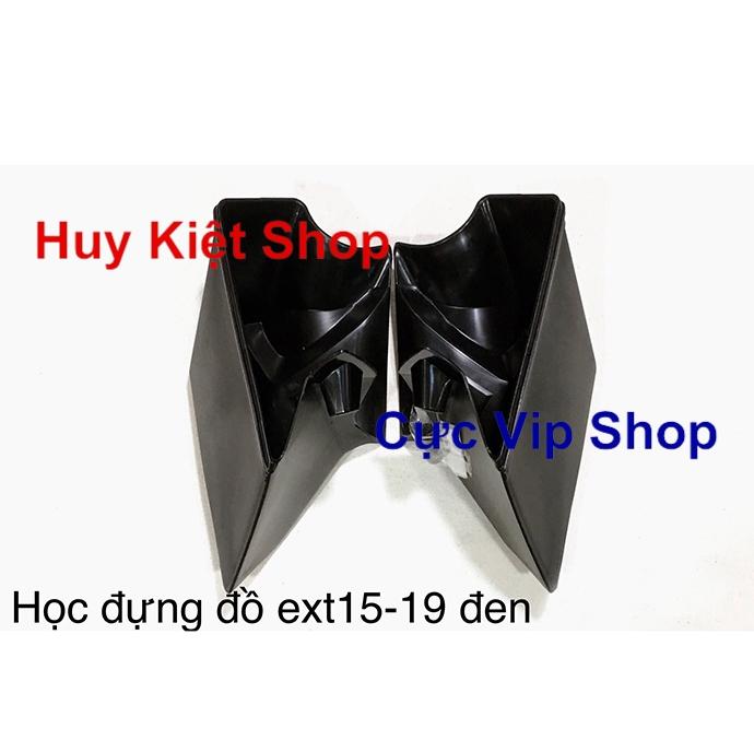 Hộc đựng đồ exciter 2015 - 2019 full đen ms2112