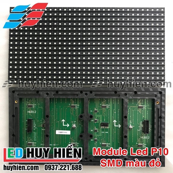 Module led ma trận P10 SMD Màu Đỏ ( Led P10 SMD Màu Đỏ ) Đủ phụ kiện