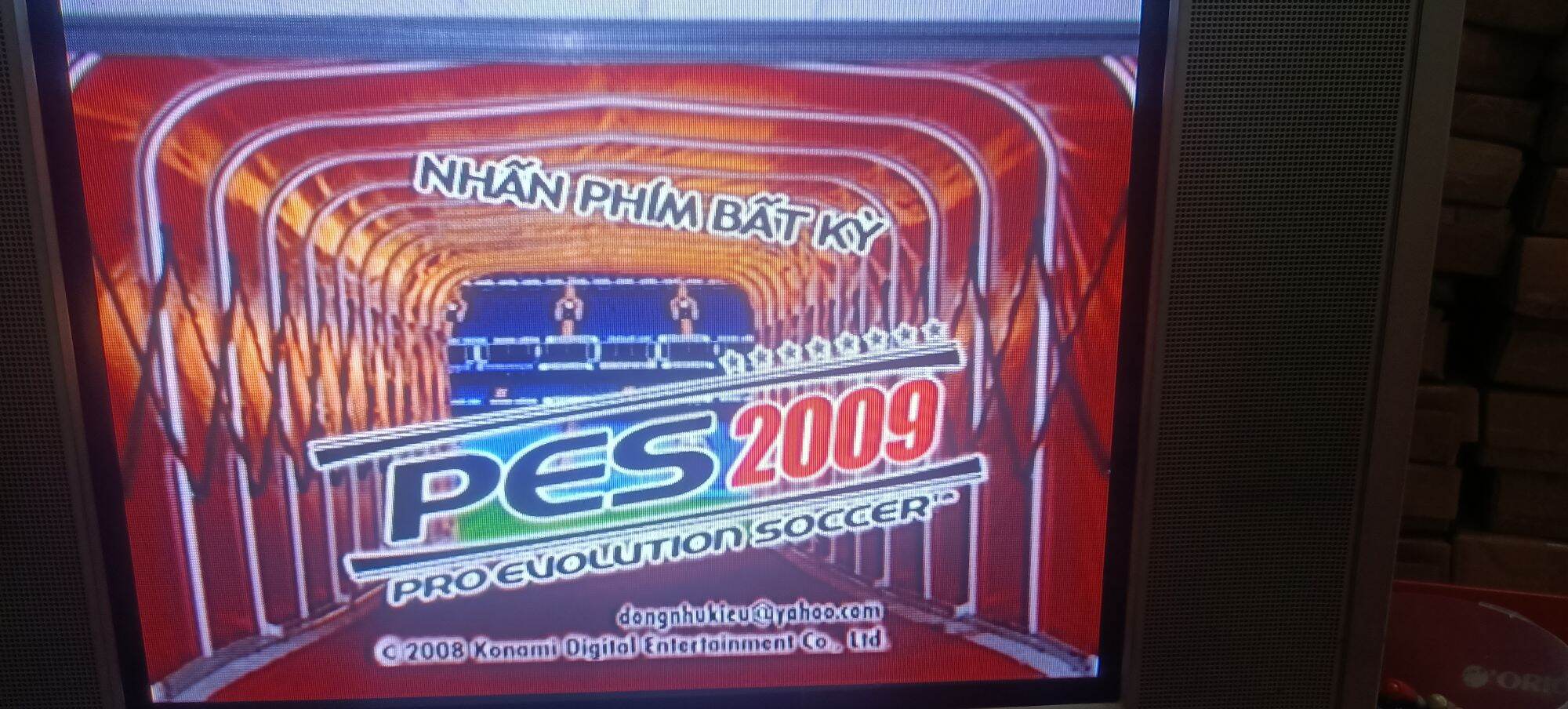 Game ps2 pes 2009 tiếng việt