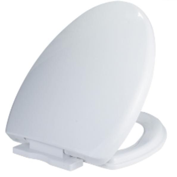 Nắp Bồn Cầu Rơi Êm Nhựa Plastic Dày, Trắng, Bền Bỉ Dùng Cầu Được Viglacera V37