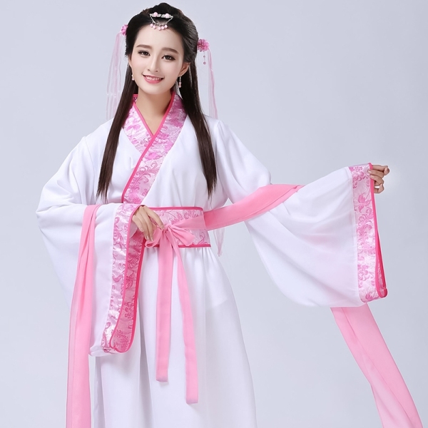 (Có Sẵn) Trang phục cổ trang trang phục cổ tích trang phục sân khấu rộng tay thanh lịch trang phục biểu diễn múa đàn tranh trang phục cổ trang cải tiến Hanfu nữ váy mùa hè