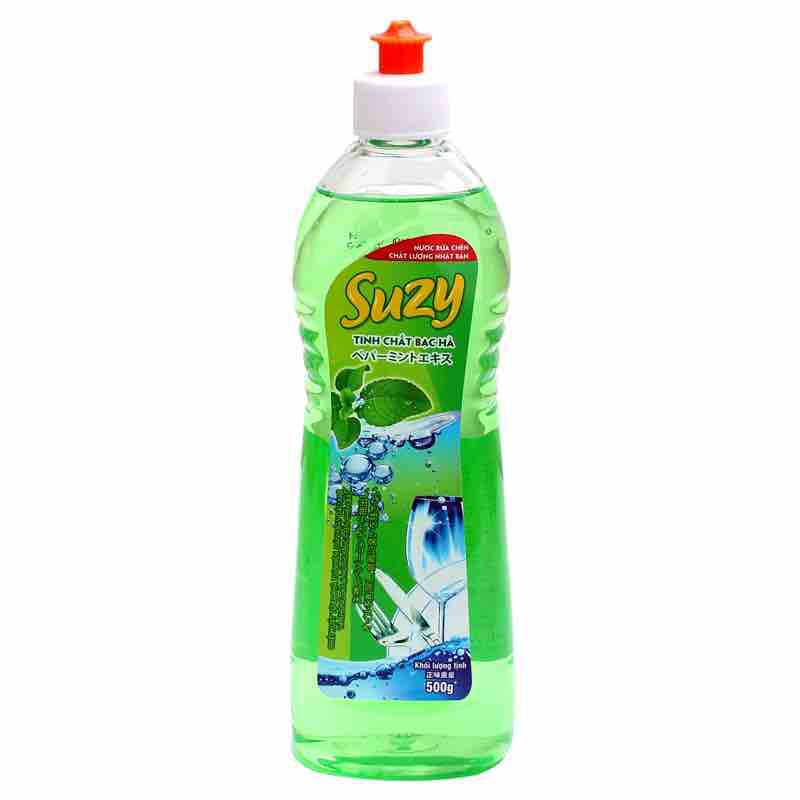 Nước rửa bát suzy nhật hương bạc Hà 4L