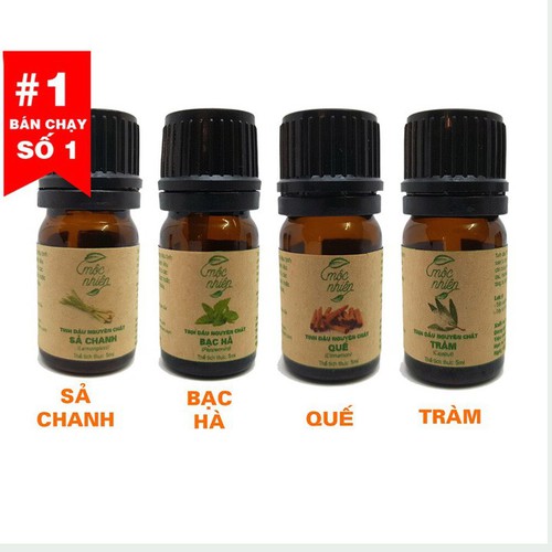 [HCM]Combo 4 chai tinh dầu cao cấp lavender lài tràm quế