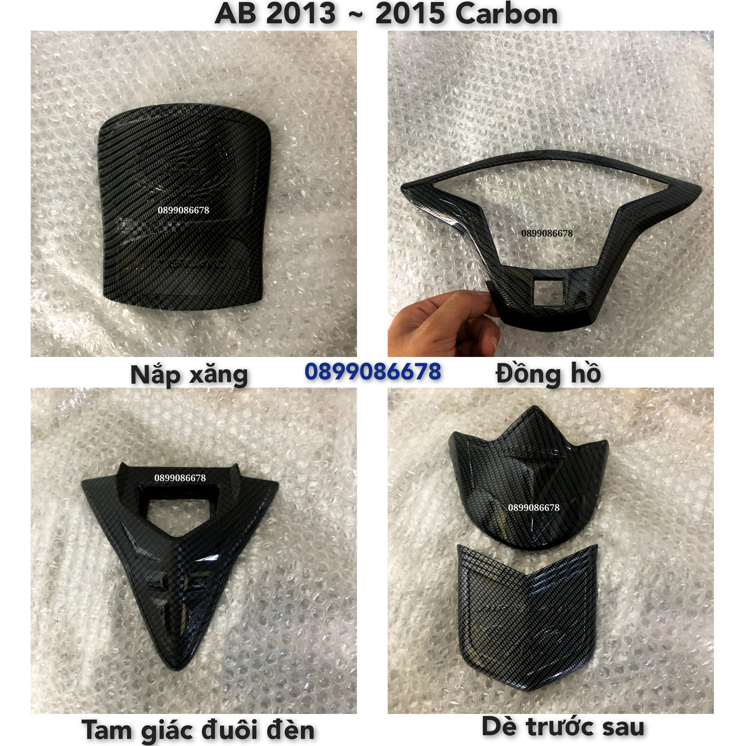 Ốp Carbon Xe AirBlade (AB) đời 2013 / 2014 / 2015
