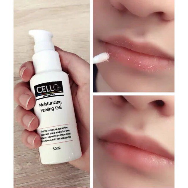 Tẩy da chết môi Cello Hàn Quốc phun xăm Môi 50ml