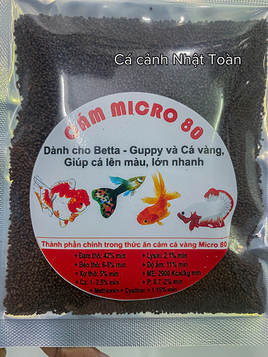 "Hoàn tiền đến 10%" CÁM MICRO 80 HẠT NỔI THỨC ĂN CHO CÁ CẢNH