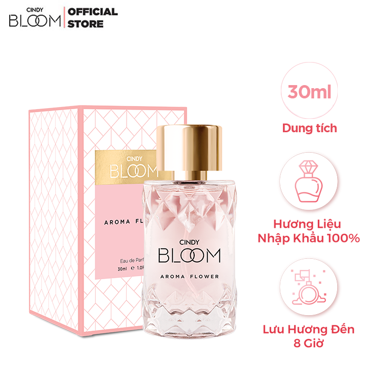 Nước Hoa Nữ Cindy Bloom Aroma Flower 30ml - Ngọt Ngào Siêu Ưu Đãi tại Lazada Nước Hoa Nữ Cindy Bloom Aroma Flower 30ml - Ngọt Ngào Siêu Ưu Đãi tại Lazada