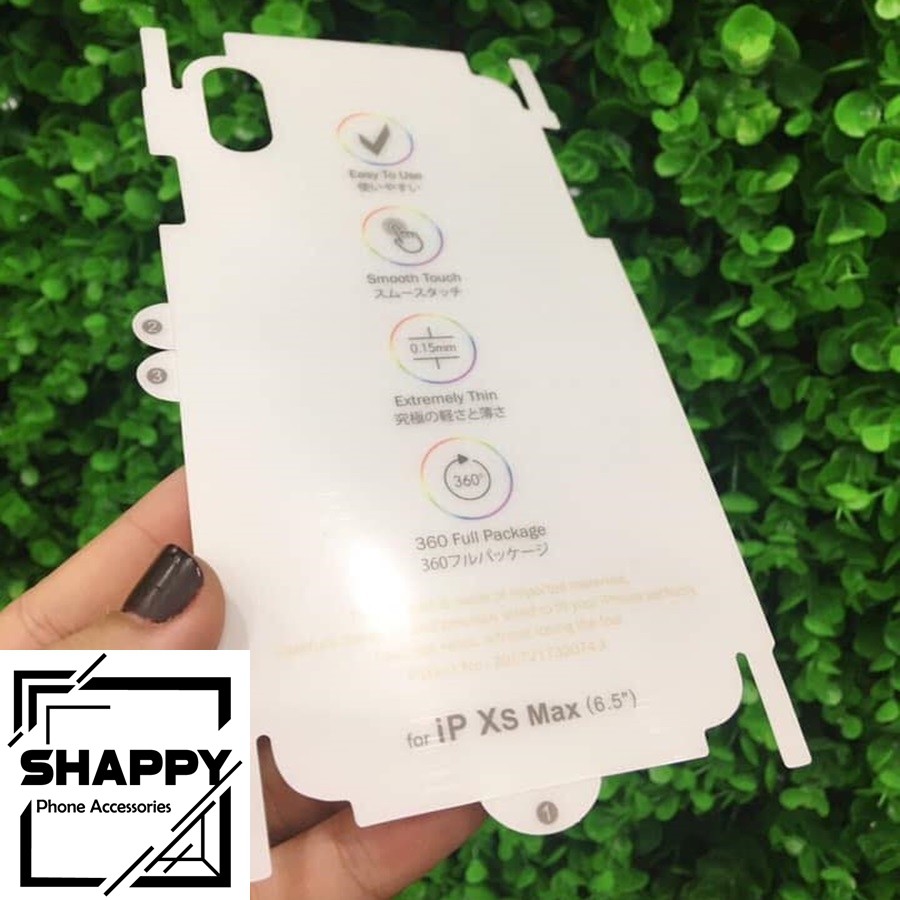 Miếng Dán PPF IPhone Cầu Vồng Tự Phục Hồi Đủ Các Dòng