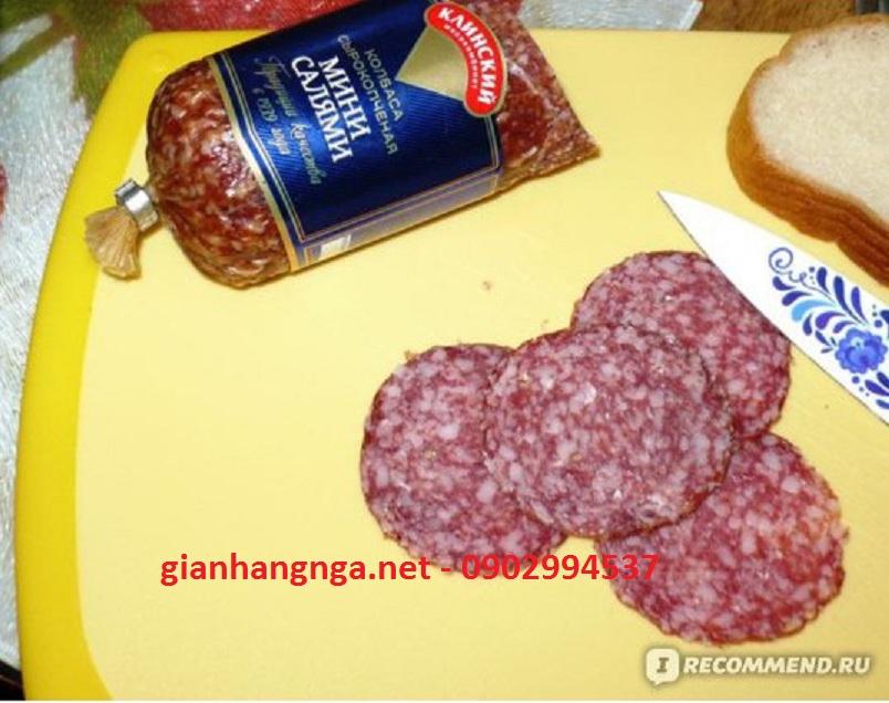 Salami kinds of Russia