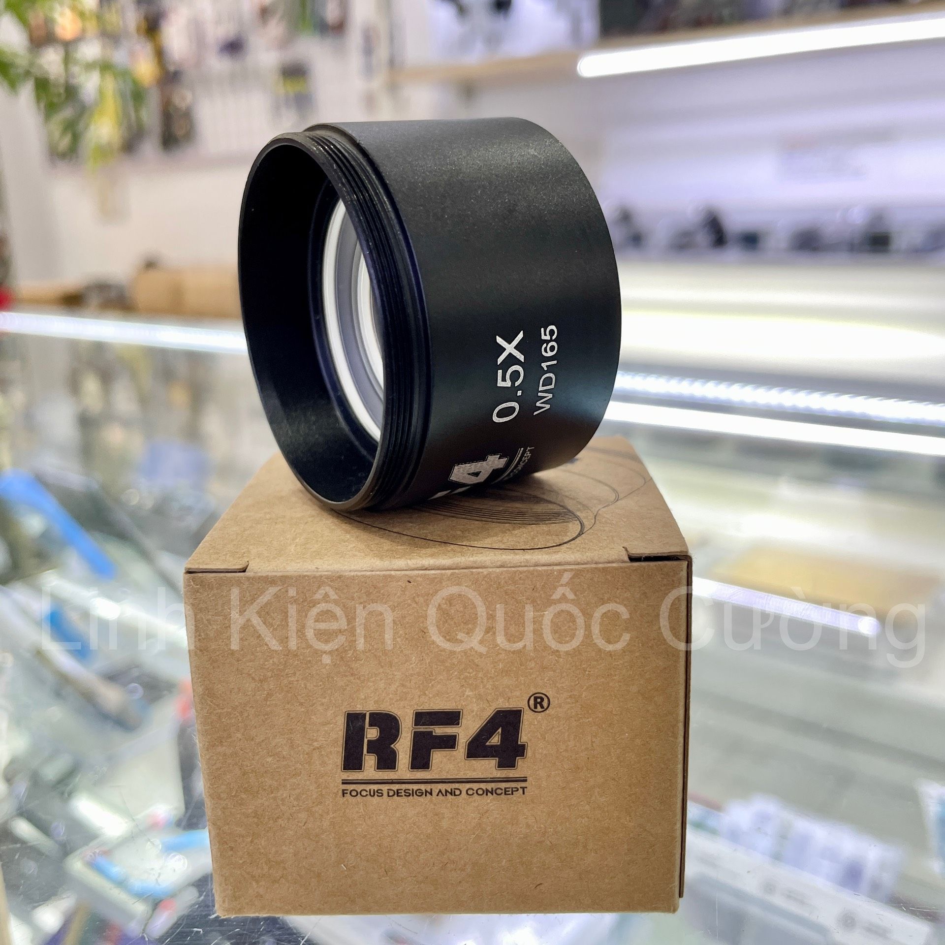 Len nâng chiều cao kính hiển vi RF4 WD156 (5X)