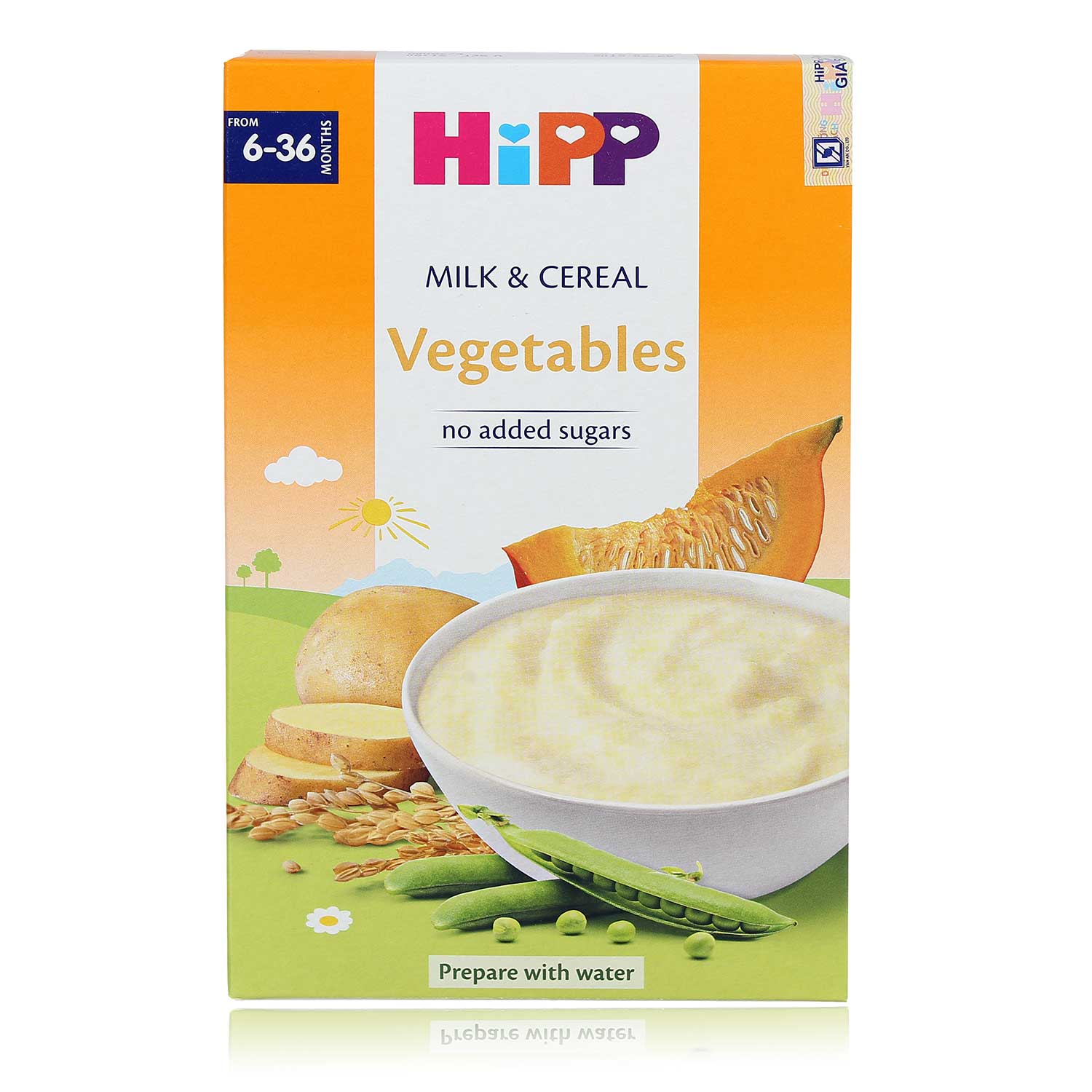 Bột ăn dặm Hipp Đủ Vị 250g [Date mới nhất]