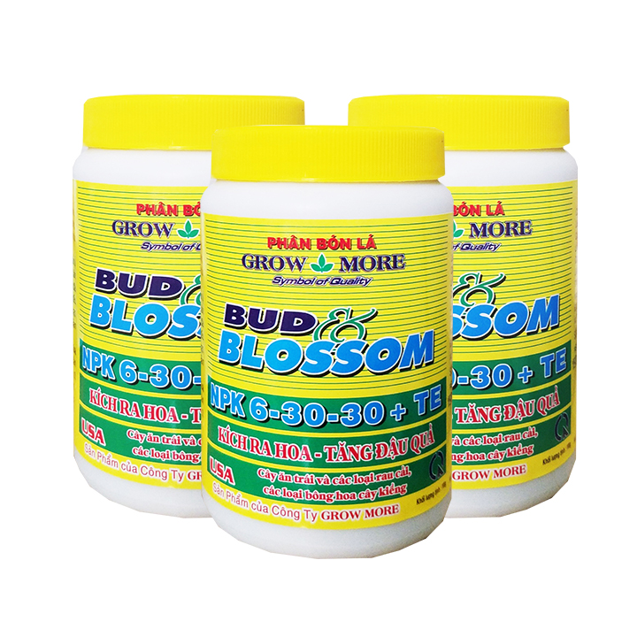 Phân bón lá 6-30-30 Grow more  hủ 100gr