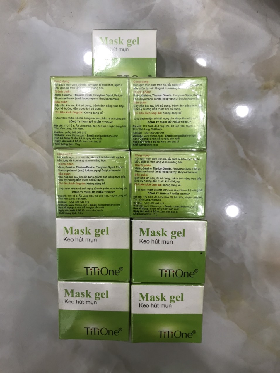 Gel hút mụn Titione 15g