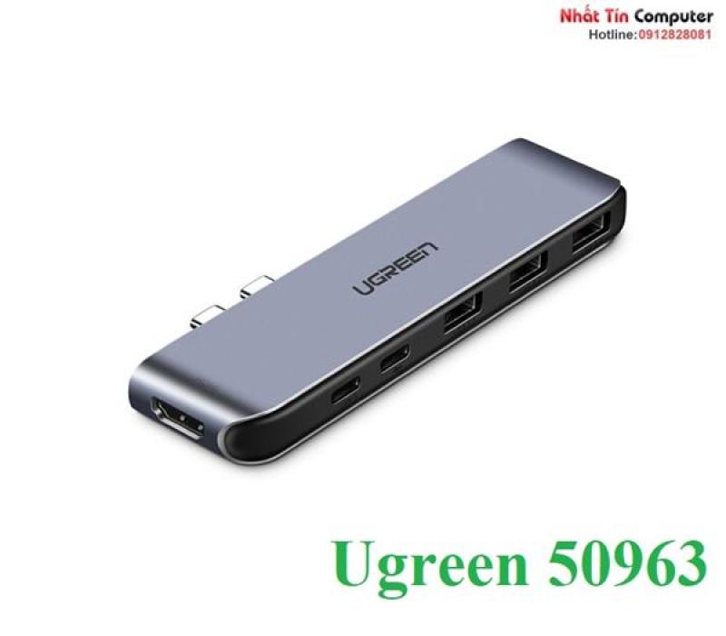 Bảng giá Hub USB type-C to HDMI/Hub USB 3.0 Ugreen 50963 Phong Vũ