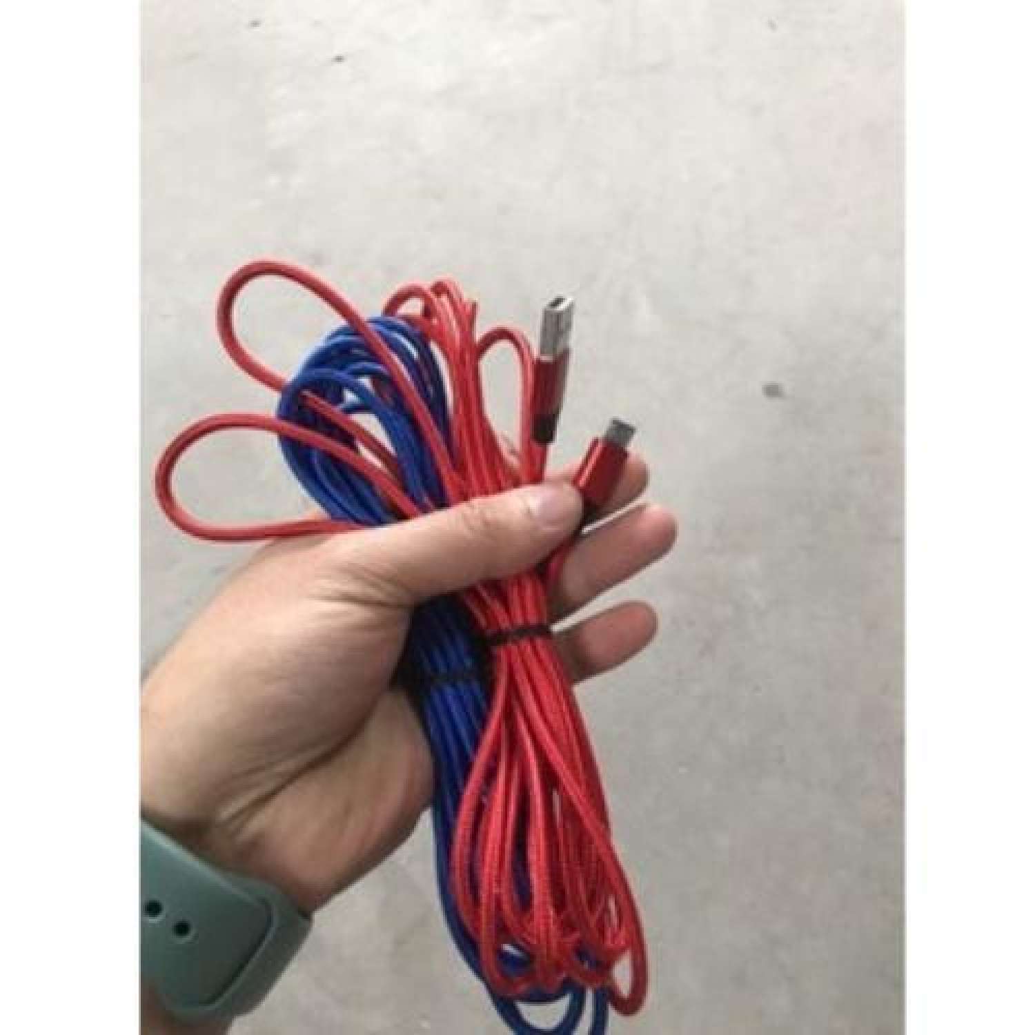 Dây sạc bọc dù 3m, chân sạc ip, micro,type
