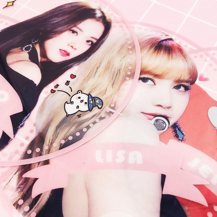 QUẠT TRONG SUỐT BLACKPINK ( JISOO )