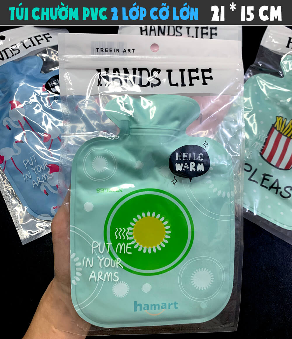 Summer Cartoon Reusable Ice Pack Cute Mini Hot Water Bottles Portable Hand Warmer Water Cooling Cold Cool Ice Bags