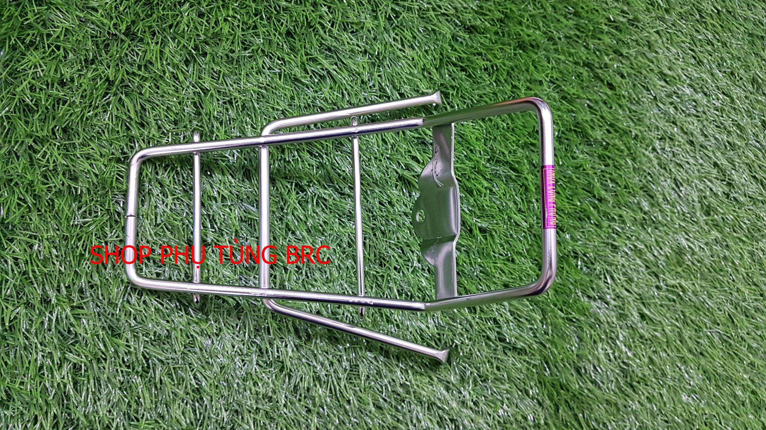 Baga mủi INOX  xe CUB đời mới.