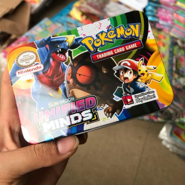 Hộp thẻ bài pokemon 42 lá (tặng kèm thẻ vàng VIP)