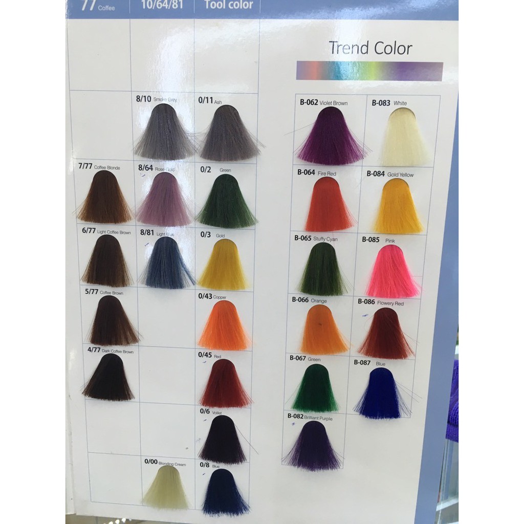 Thuốc nhuộm tóc Beell thời trang 100ml