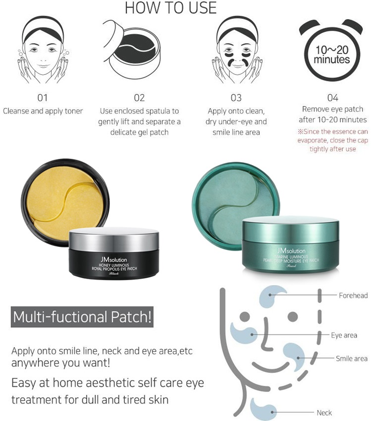 Mặt nạ đắp mắt Jm Solution Eye Patch 60 miếng