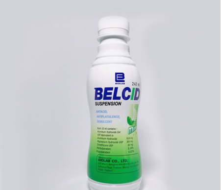Chai siro dạ dày BELCID SUSPENSION Thái Lan 240ml (Mẫu mới)