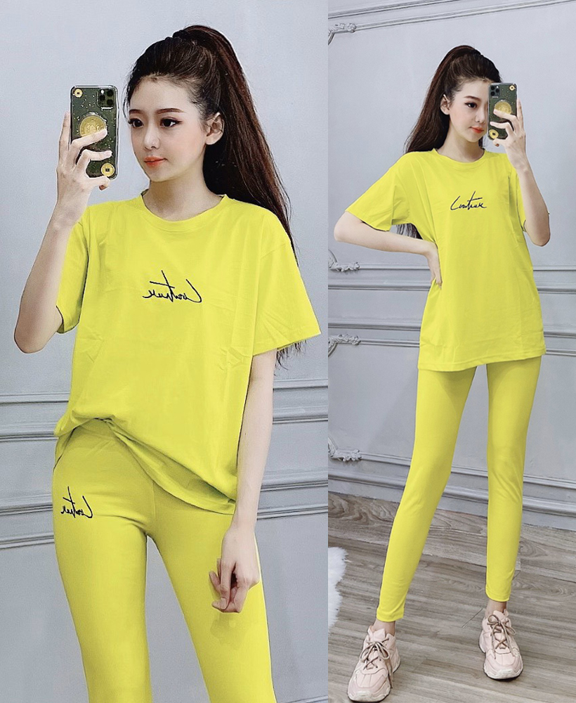 Bộ đồ thể thao nữ form rộng dài TT362