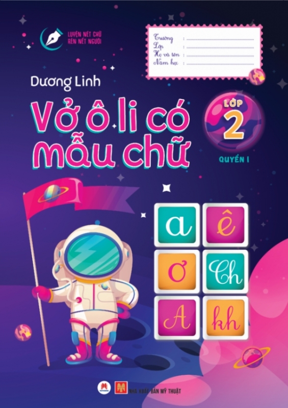 Mua Luyện Nét Chữ Rèn Nết Người - Vở Ô Li Có Mẫu Chữ - Lớp 2 (Quyển 1)