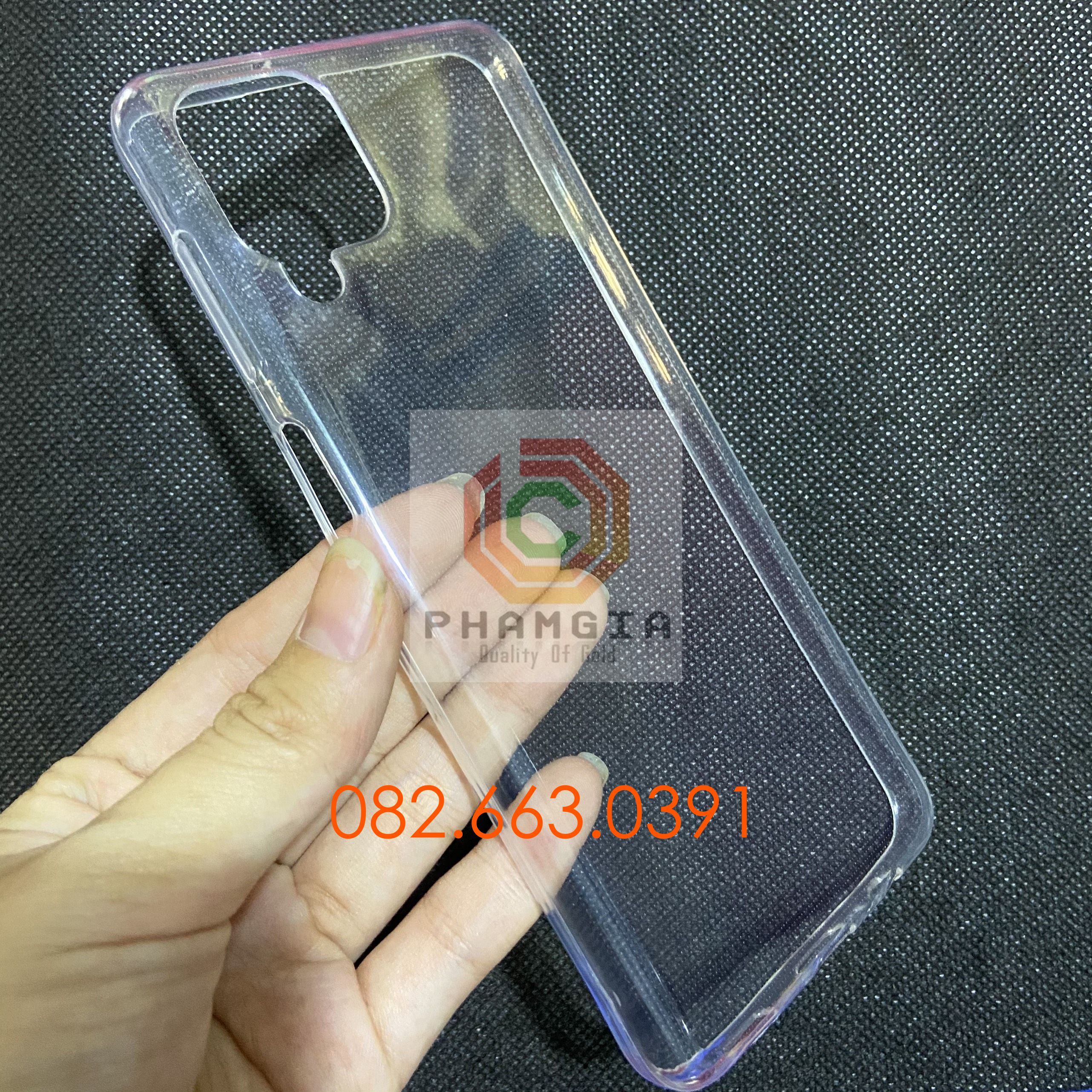 Ốp lưng Samsung A12 / A22  4G 5G / M32 dẻo trong