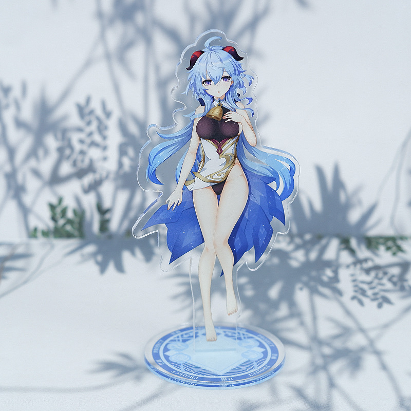 Mô hình standee Ganyu trong game genshin impact