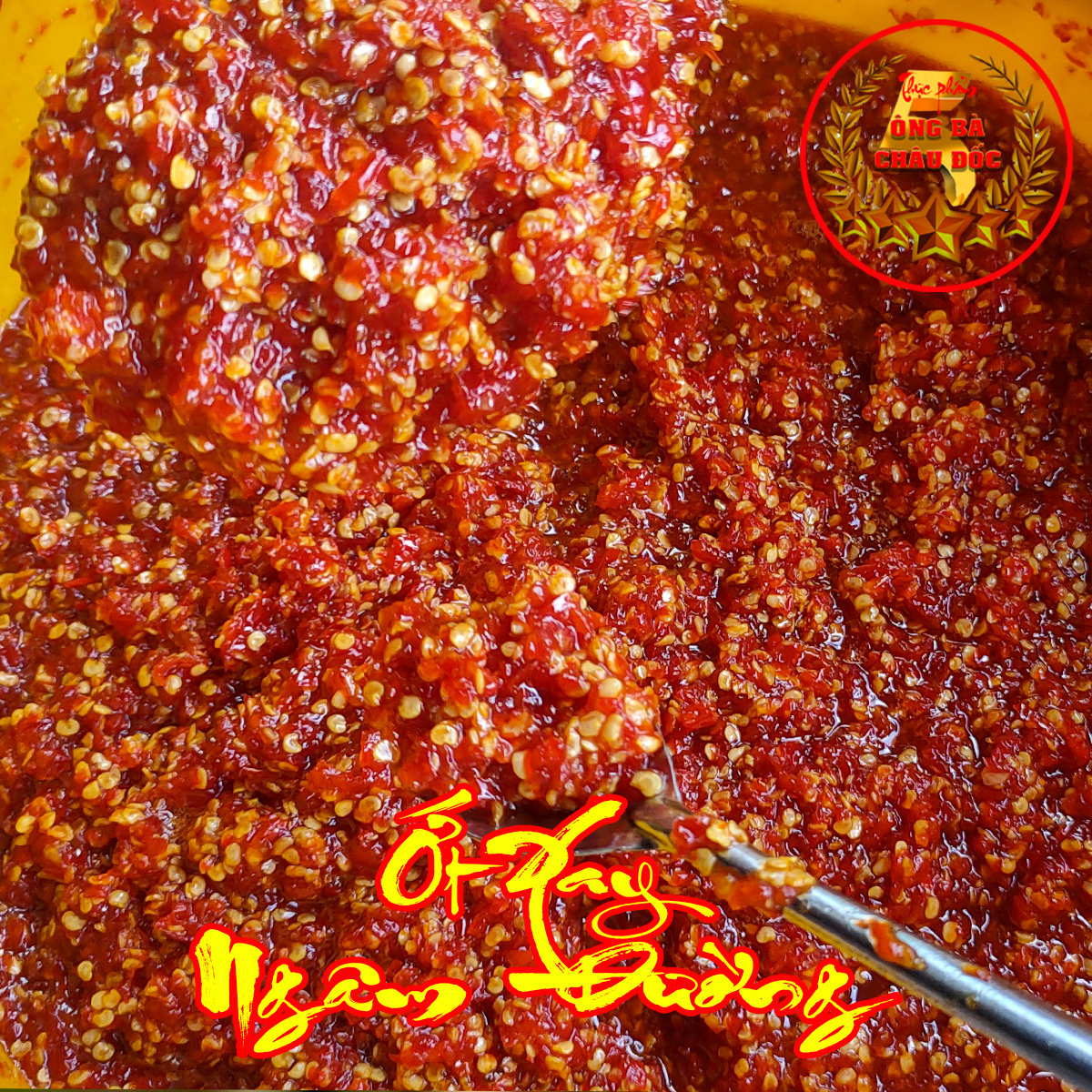Ớt xay ngâm đường hủ 200gr