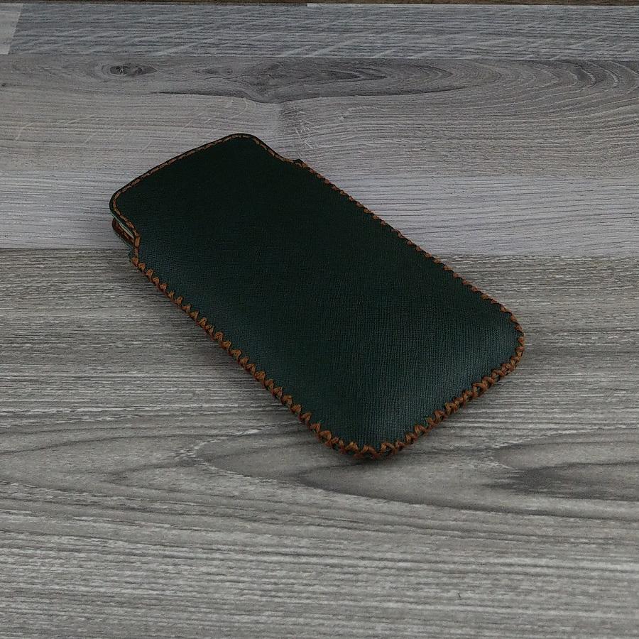 Bao Da Túi Rút Samsung Galaxy Note 8 - note 9 Da Bò Safiano