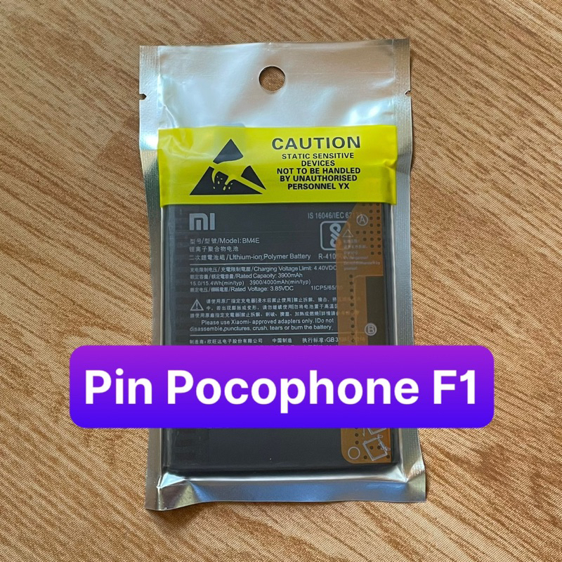 Pin Xiaomi Pocophone F1 / BM4E - 4000mAh (pin zin)