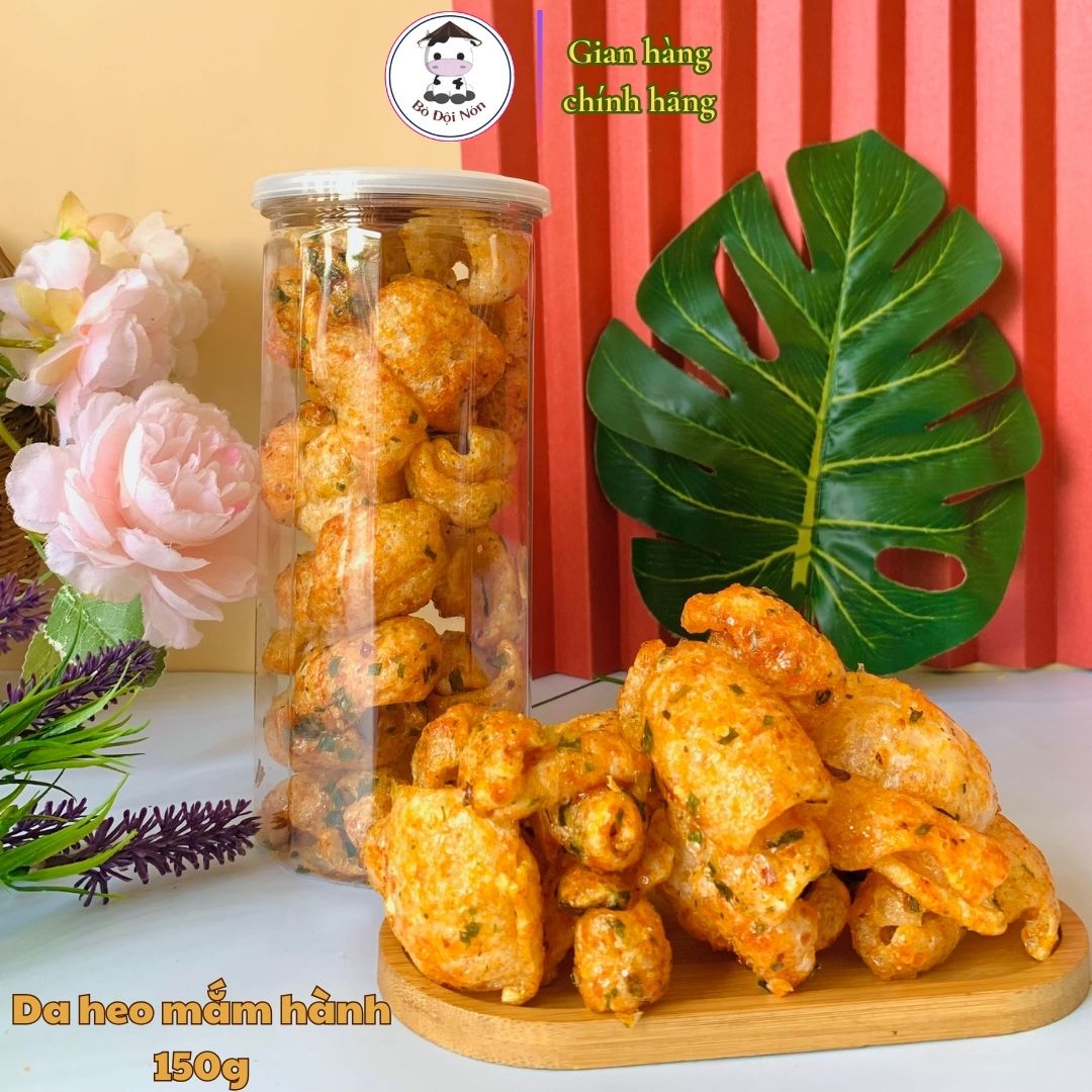 150g DA HEO SỐT MẮM HÀNH Bò Đội Nón
