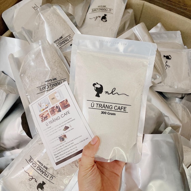 300g Ủ Trắng Cafe, ủ trắng Cà phê (cam kết ủ là trắng) handmade GT340