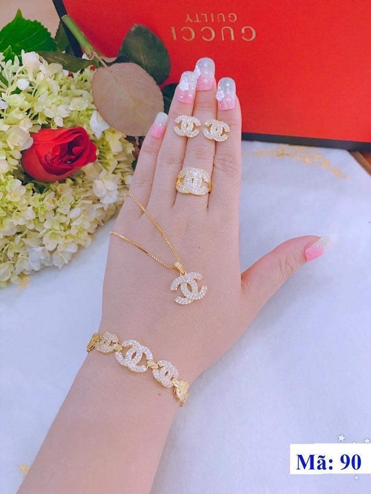 Bộ trang sức dự tiệc sang chảnh 90