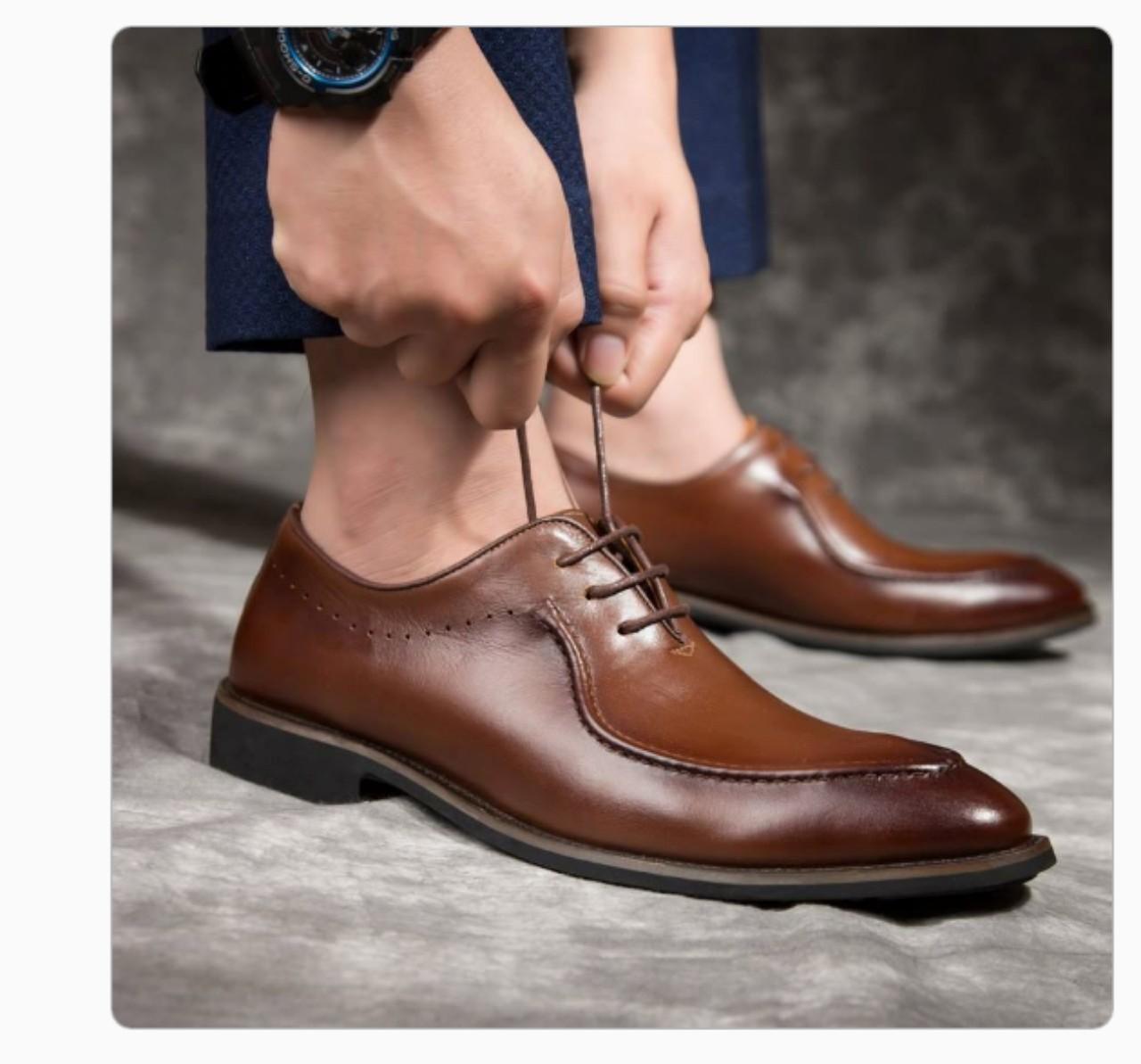 GIÀY NAM DA BÒ THẬT PHONG CÁCH CÔNG SỞ - CLASSIC