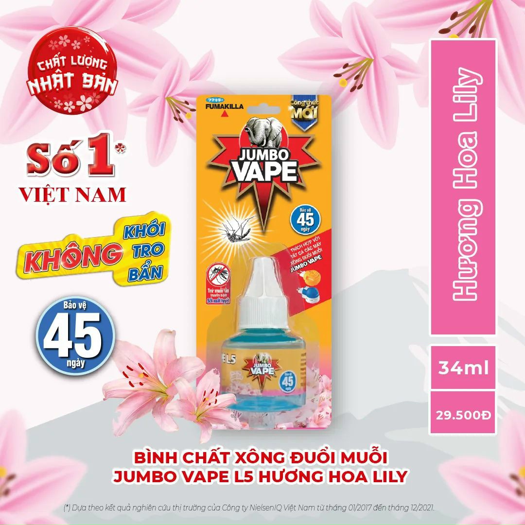 Chất Xông Đuổi Muỗi Jumbo