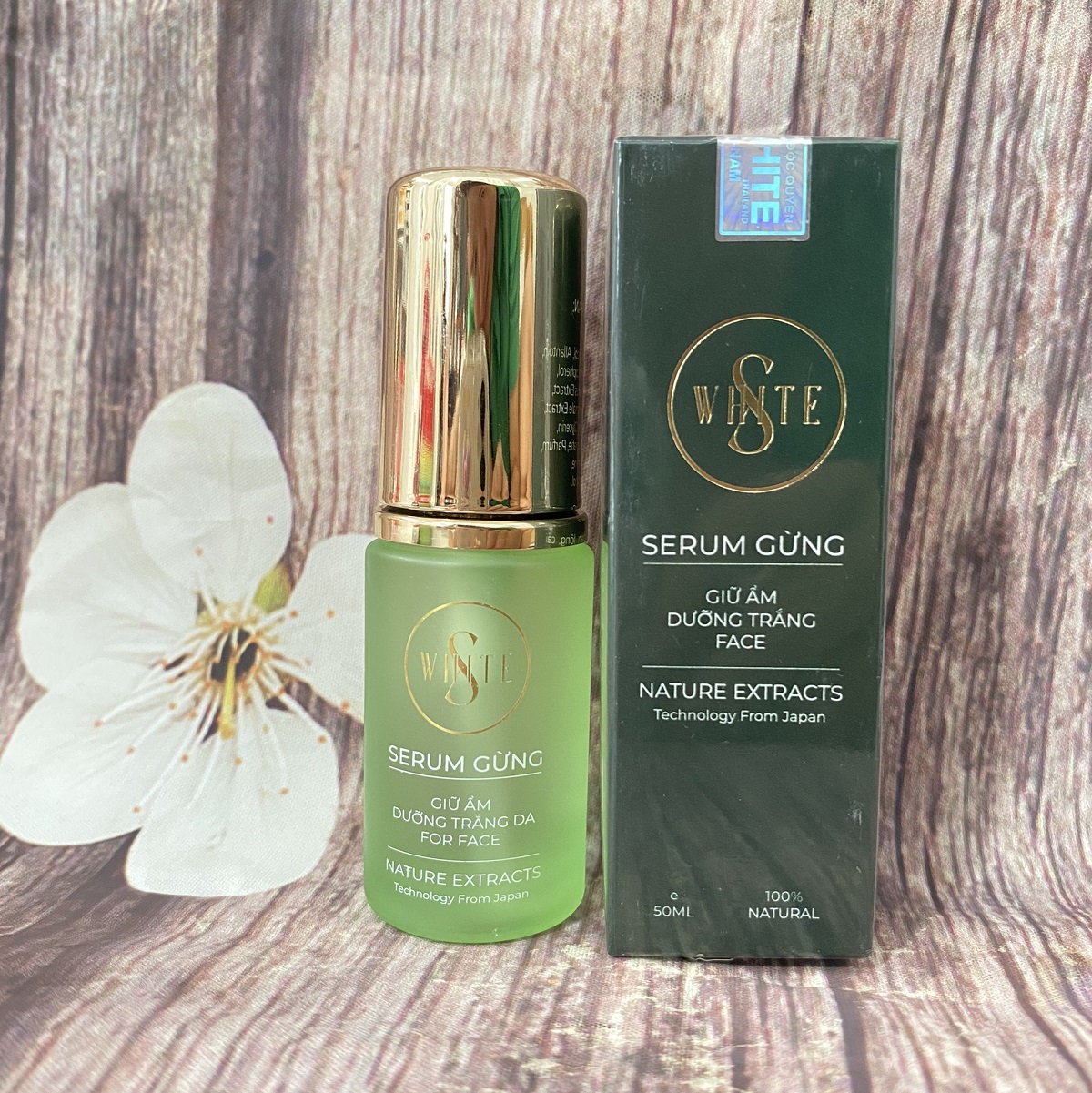 Serum gừng swhite 50ml Holaskin