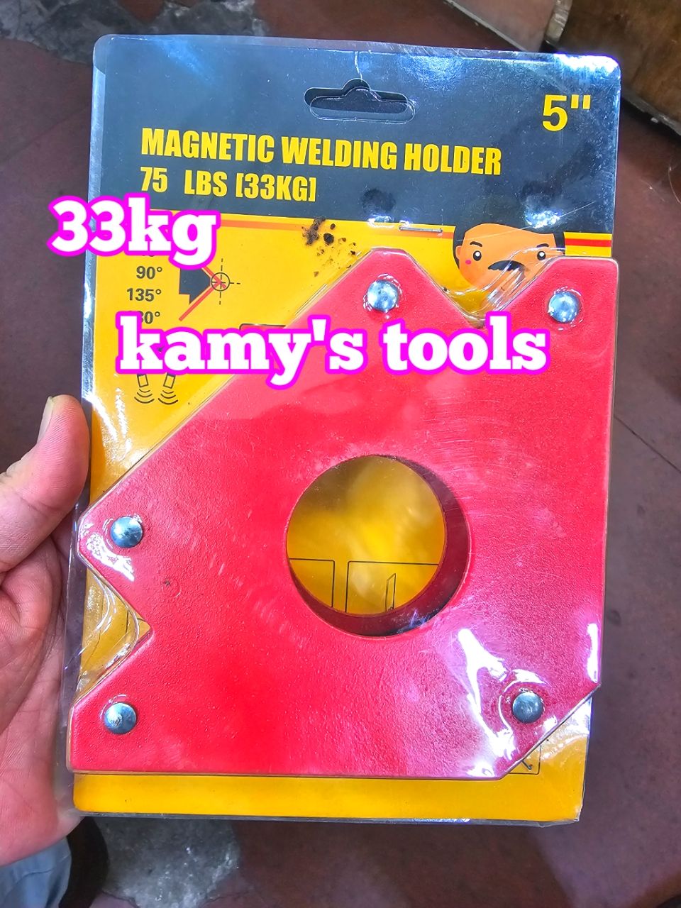 [HCM]Nam châm ê ke vuông góc hàn cơ khí 12kg 22kg 33kg