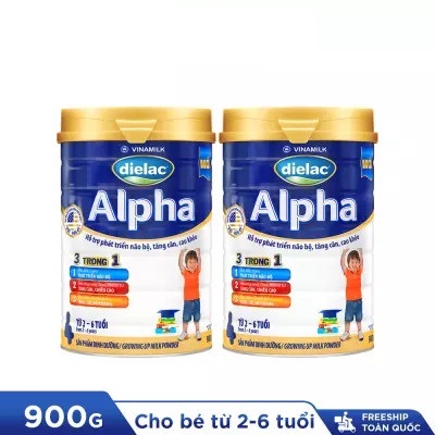 Sữa bột Vinamilk Dielac Alpha Step 4 900g